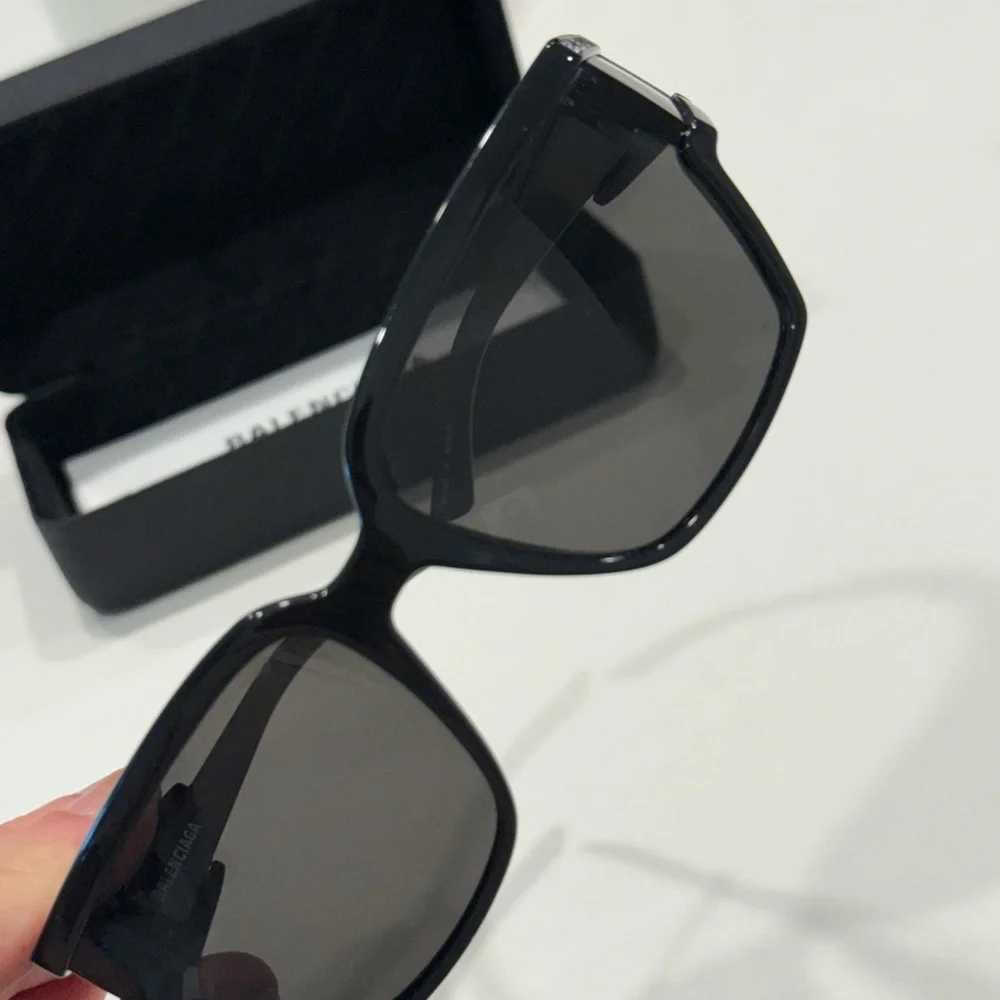 Balenciaga Dark Gray Sunglasses - Picture 3 of 10